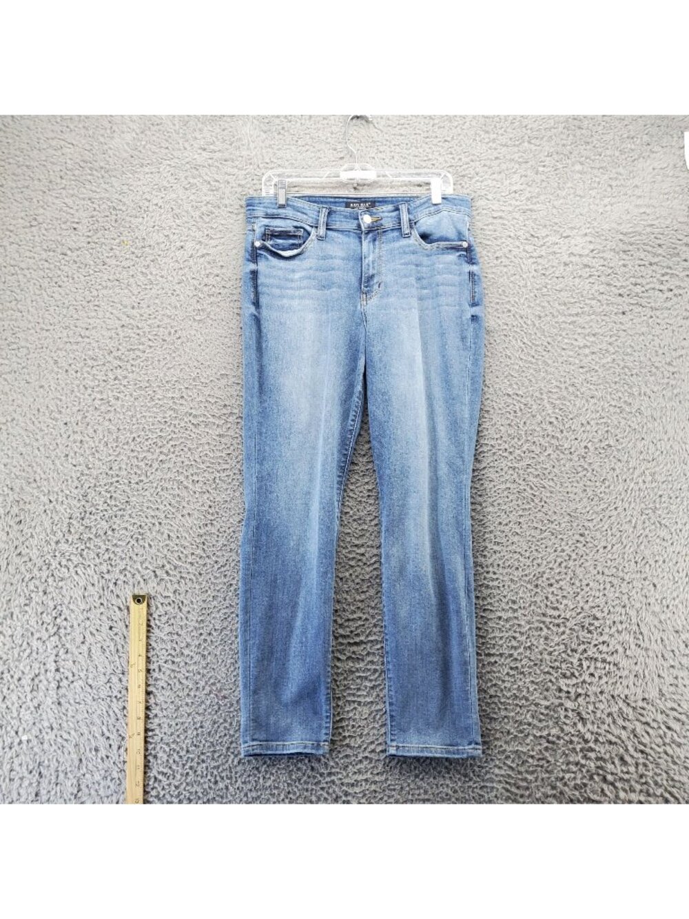 Judy Blue Jeans Womens 11/30 Blue Slim Fit Stretch Cotton Blend Comfortable Deni